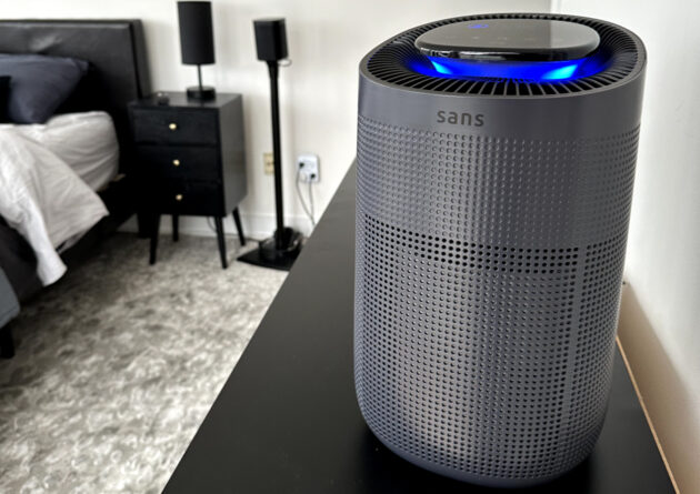 I Finally Got My Sleep Score to 100% and Feel More Rested Than Ever. The Secret? <b>A Sans Air Purifier in my Bedroom.</b>